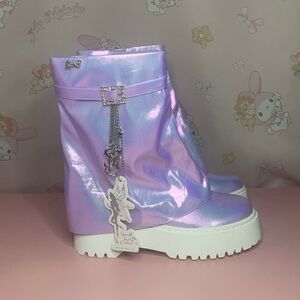 Sparkl Fairy Couture Luna Combat Boots